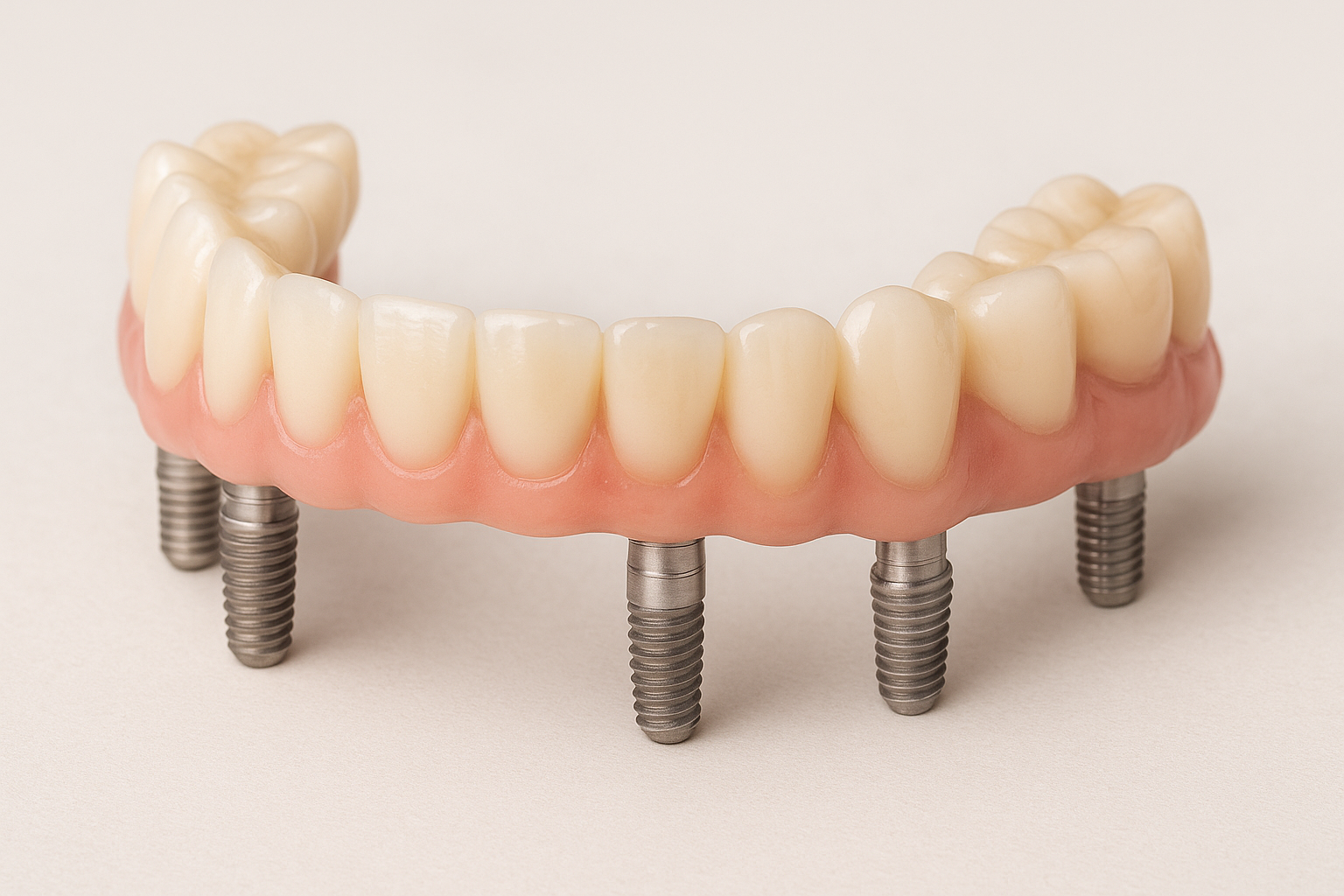 All-on-4 and All-on-6 Dental Implants